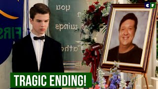 Why was George Cooper Sr Killed Off in Young Sheldon? Heartbreaking Finale #youngsheldon