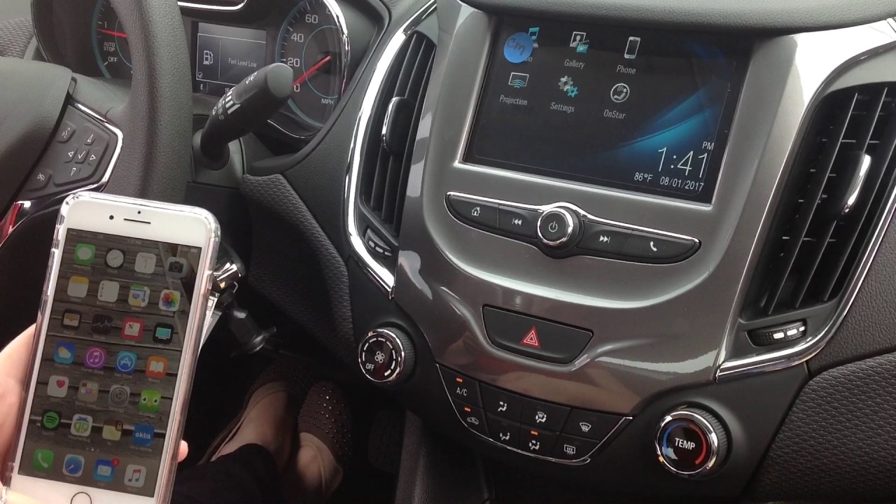 How To: Pair iPhone to 2017 Chevy Cruze Indianapolis, IN - YouTube
