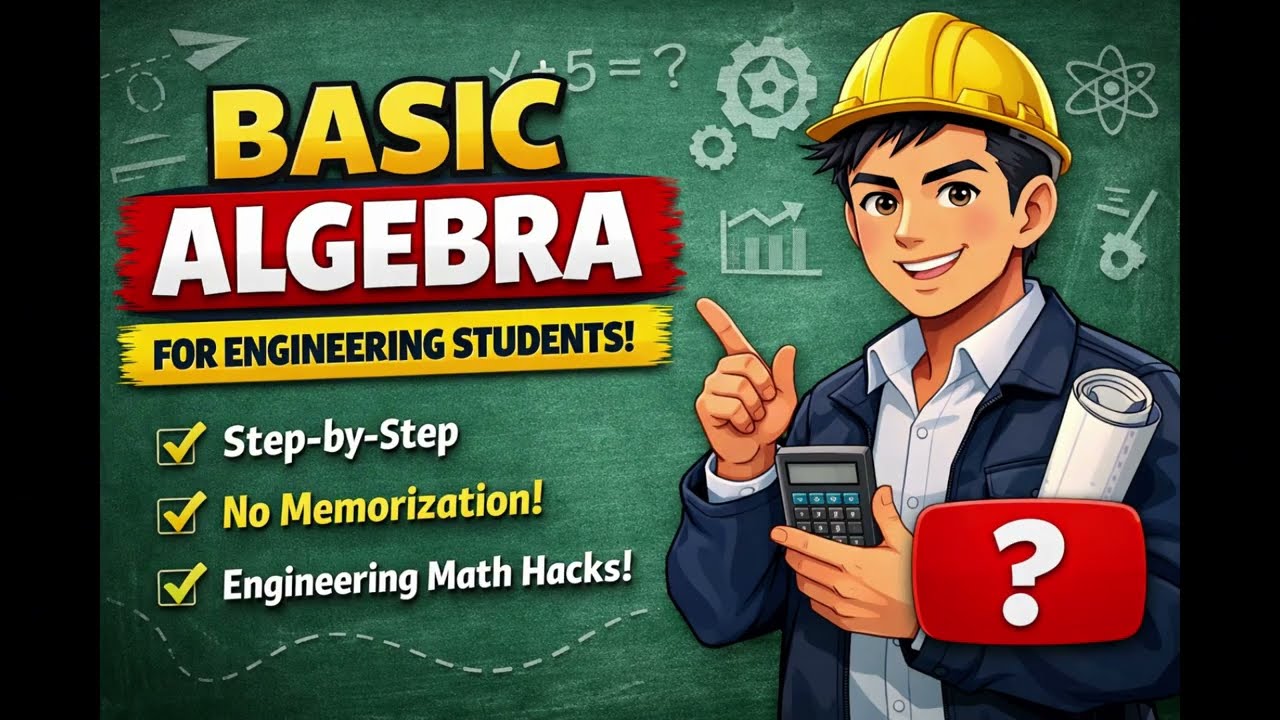Basic Algebra for Engineering Students | Engineering Math Basics