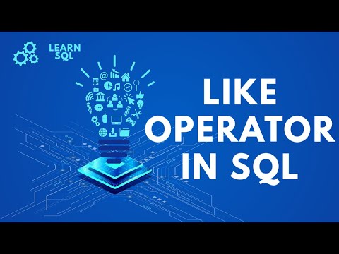 Like operator in SQL