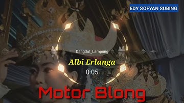 Dangdut Lampung Albi Erlangga - Motor Blong (Cover Clips Edy Sofyan Subing)