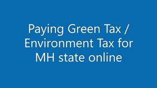 Pay Maharashtra State Green Tax and Insurance Online screenshot 3