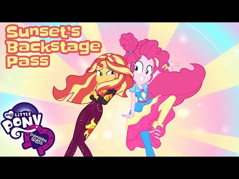 Equestria Girls | Better Together: Sunset's Backstage Pass | ALL PARTS | My Little Pony MLPEG
