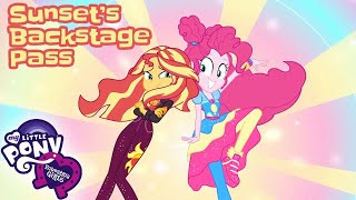 Equestria Girls | Better Together: Sunset's Backstage Pass | ALL PARTS | My Little Pony MLPEG