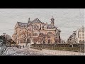 Eglise Saint Eustache  de Vincent Van Gogh? 4K