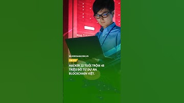 Hacker 22 tuổi trộm 48 triệu đô từ dự án blockchain Việt. iblockchain.com.vn #crypto #iblockchain