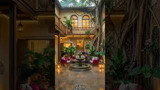 100 Years of Decay Rebuilt Into a Dream Courtyard #transformation #timelapse #interiordesign