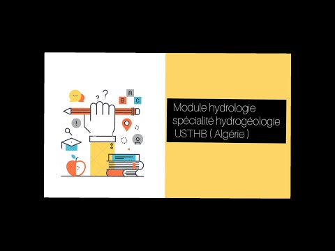 Préparation au concours doctorat  (Algérie 2020-2021) spécialité hydrogéologie module hydrologie