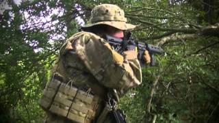 Red Barn Airsoft War-L.Z Attack Gameplay