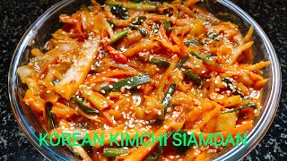 KIMCHI SIAMDAN AWLSAM/KIMCHI RECIPE