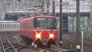 名鉄6500系6522F(6422F) 1341ﾚ普通弥富 金山駅到着