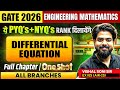 GATE 2026 | DIFFERENTIAL EQUATION PYQs &amp; NYQs | ENGINEERING MATHEMATICS | VISHAL SONI SIR