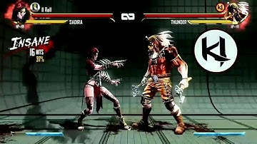 Killer Instinct - Sadira Manual Combos