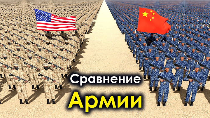 Сравнение Армии США и Китая 2024