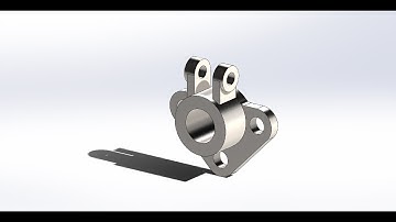 Solidworks Tutorial | Machine part in solidworks.