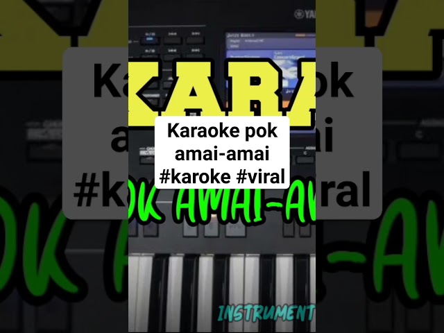 karaoke pok amai-amai #viral #karaoke #dj #floor class=