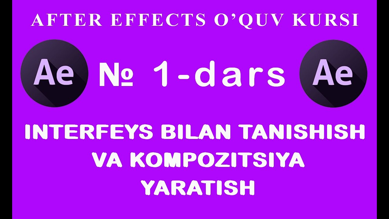 Interfeysi bilan tanishish va kompozitsiya yaratish