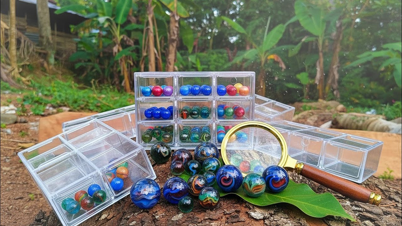 🔍🌈 Magic Marble Adventure | Finding the Hidden Rainbow Marbles