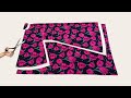 ✅Cutting a dress - easy for beginners | You don't have to be a tailor to make this dress