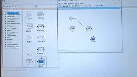 Scilab xcos  tutorial fast simple explanation of xcos simulation