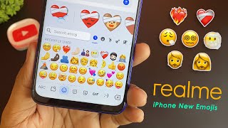 Get iOS 14.6 New emojis on Realme Phone screenshot 5