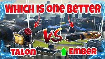 [WR]🔥Talon VS Ember[+25] Weapon Comparison |War Robots|