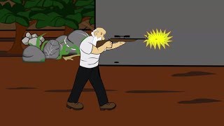 Newton's Third Law of Motion: Firing a Gun (Animation)