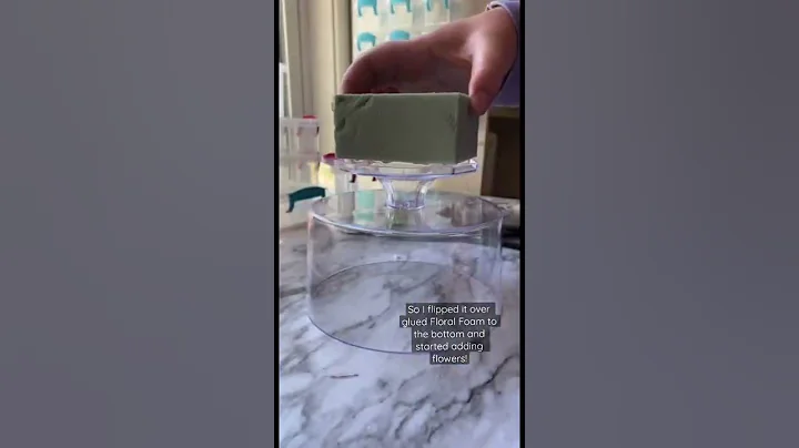 Cute Dollar tree Center pieces- Wedding decoration-Birthday Decoration-Anniversary Decorations