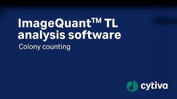 ImageQuant™ TL analysis software - Colony counting