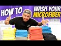 Best way to WASH MICROFIBER TOWELS | Microfiber Towels for Car
