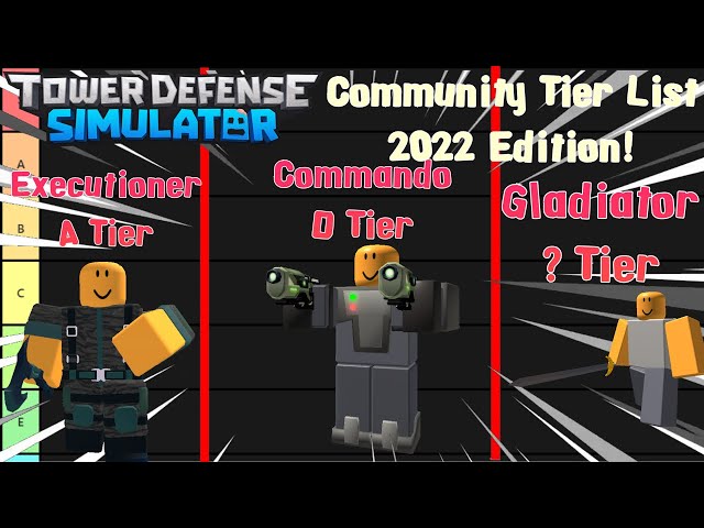 My tower defence simulator enemy tier list