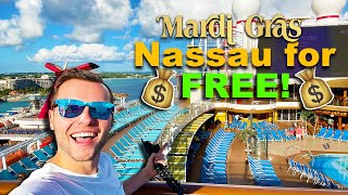 Our Fun & FREE Day In Nassau! | Carnival Mardi Gras Cruise 2022