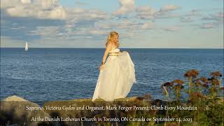 Victoria Gydov &amp; Mark Fenger Present &quot;Climb Every Mountain&quot; at the Danish Lutheran Church in Toronto