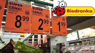 Цены на продукты в Польше 2019. Магазин Бедронка