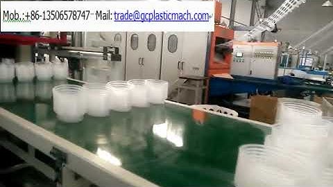 Automatic thermoforming machine
