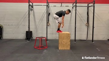 Seated box jump demo