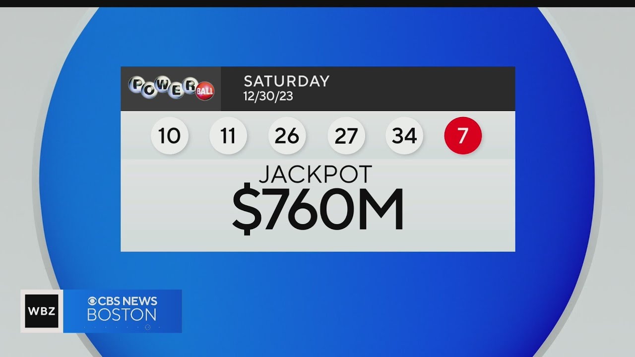 Powerball winning numbers drawn for $760 million jackpot 