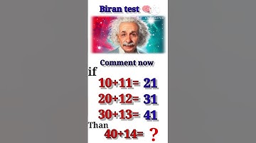 Only for genius 🤔Mathematics question ||🧠
