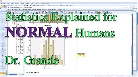 Choosing Between the Kolmogorov-Smirnov and the Shapiro-Wilk Tests of Normality using SPSS