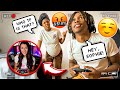 FLIRTING WITH ANOTHER GIRL WHILE GAMING TO SEE HOW MY GIRLFRIEND REACTS! *WENT LEFT*