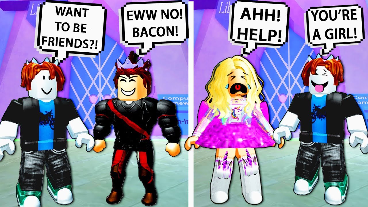My Bully Got Exposed As A Girl Roblox Royale High Funny Moments