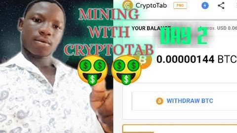 DAY 2 || MINING BITCOIN ON CRYPTO TAB WITHOUT INVESTMENT