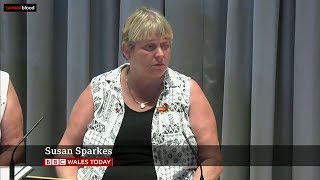 BBC Wales Evening News : 23rd July 2019 - Gerald Stone and Susan Sparkes