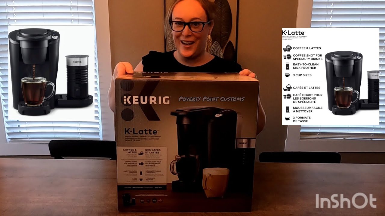 Keurig K-Latte Coffee Maker with Milk Frother, Compatible with all K-Cup  Pods