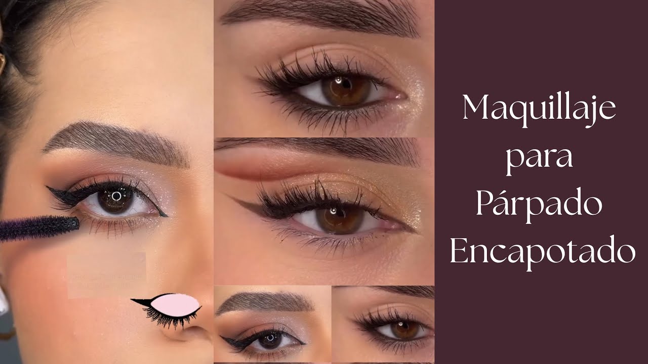 Máquillaje para parpado caido o parpado encapotado! ##parpadocaido #maquillajedeojos #theartmakeup 