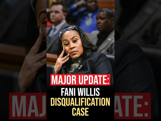 Fani Willis Disqualification Case #shorts #trump #news class=