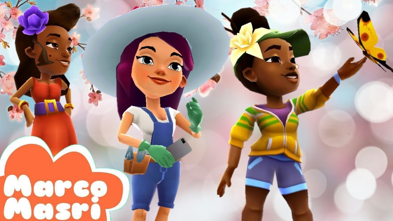 FLOWER PACK #1 | Ramona, Aina and Jolien | Subway Surfers