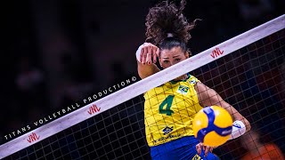 Fantastic Volleyball Spikes by Ana Carolina Da Silva - VNL 2022