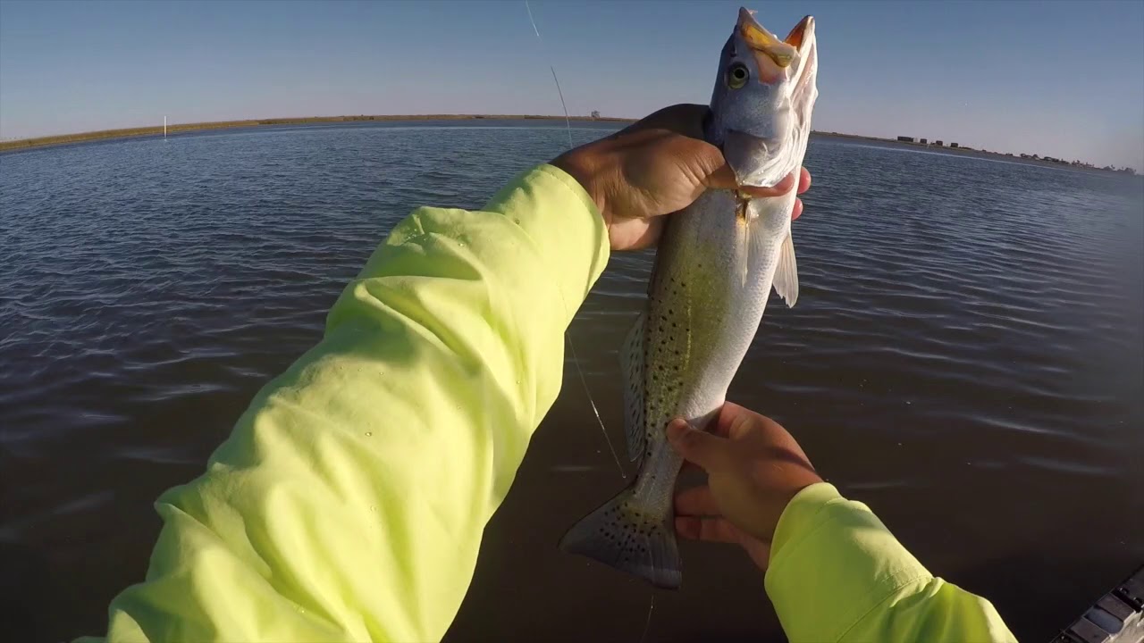 Where to Kayak Fish for Specs, Flounder, Reds at Christmas Bay in