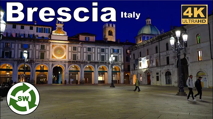 Brescia, Italy - Evening Walk Tour 2022 ( 4K Ultra...
